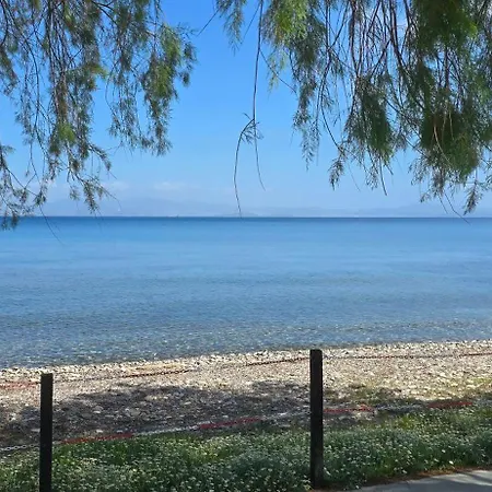 בית נופש Eva's Beachfront House העיירה קוס